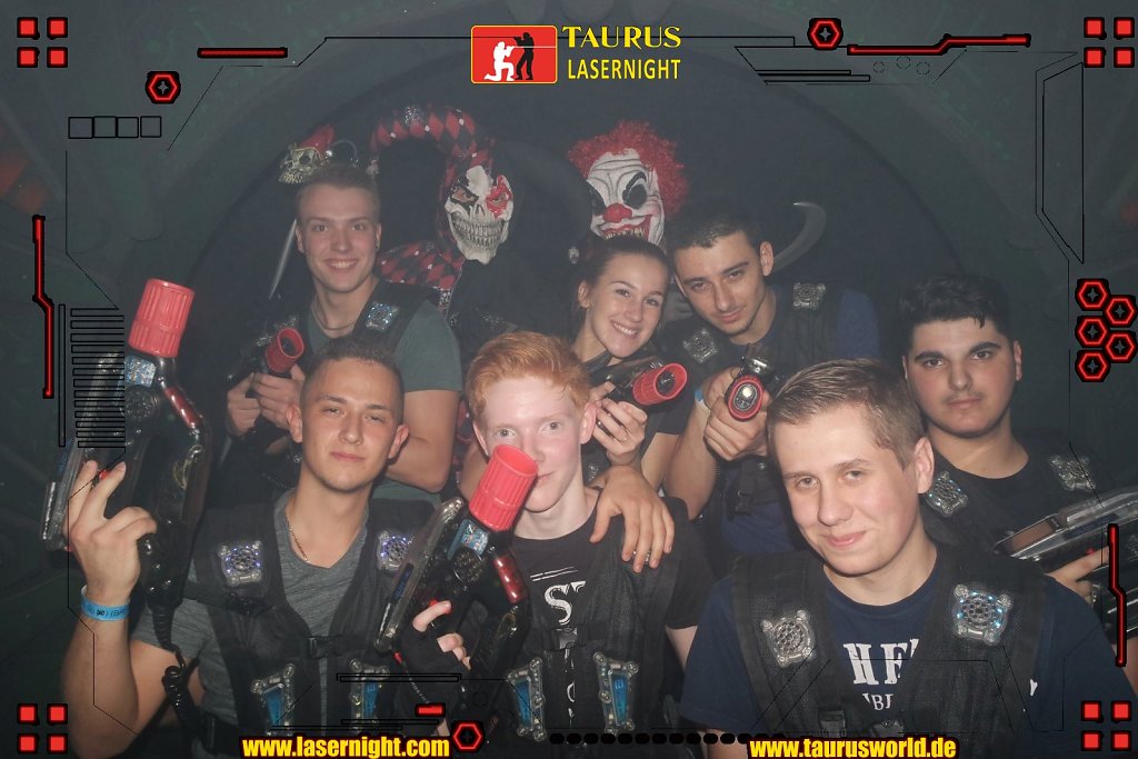 Lasernight Freitag 13.10.2017
